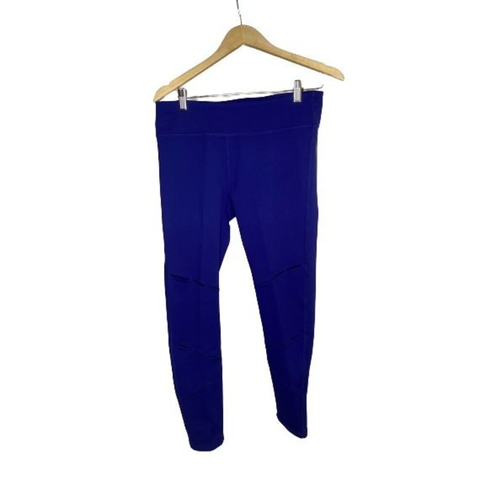Fabletics Leggings Womens Large Blue Powerhold Activewear New Athletic